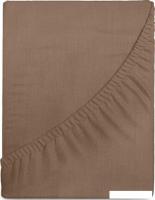Постельное белье Verossa на резинке 140x200x30 780688 (сатин/Caramel)