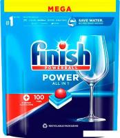 Таблетки для посудомоечной машины Finish PowerBall All in 1 Lemon (100 шт)