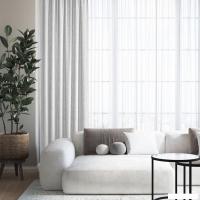 Штора Волшебная ночь Текстурный Блэкаут 200x270 930784 (дымка)