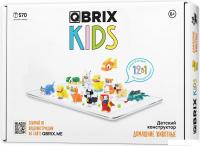 Конструктор QBRIX Kids Домашние животные 12в1 30032