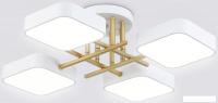 Припотолочная люстра Ambrella light FL516341/4 WH/GD (белый/золото)