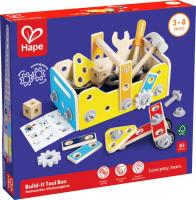 Конструктор Hape Мастерская Ящик для инструментов E3220_HP