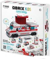 Конструктор QBRIX Kids. Много кубиков. Скорая помощь 32005