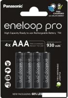 Аккумулятор Panasonic Eneloop Pro AAA BK-4HCDE/4CP (4 шт)