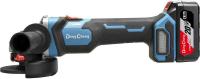Угловая шлифмашина DongCheng DCSM04-125 Type EM (с 2-мя АКБ, кейс)