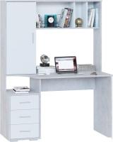 Стол Сокол КСТ-16 (бетон/белый)