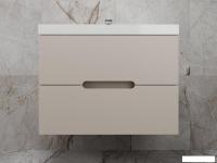 Symbolite Тумба под умывальник Матис 80 Classic 2 ящика (подвесная, крем)