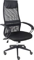 Офисное кресло AksHome First PL (ткань/сетка, черный)