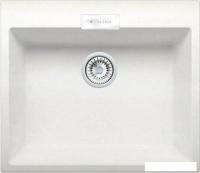 Кухонная мойка Polygran Tolero 580 (белый хлопок)