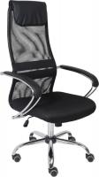 Офисное кресло AksHome First CH (ткань/сетка, черный)