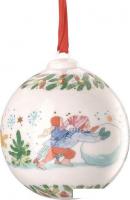 Елочная игрушка Hutschenreuther Christmas games Лепим снеговика 02252-722993-27940