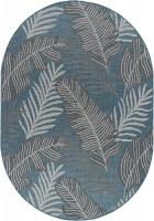 Циновка Merinos Kair S132-OVAL-BLUE (1.6х2.3)