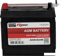 Автомобильный аккумулятор RDrive AGM Asia JL 380A L+ (45 А·ч)