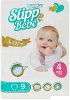 Подгузники Slipp Bebe №4 7-18 кг (9 шт)