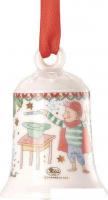 Елочная игрушка Hutschenreuther Christmas Games Колокольчик. Волш. шляпа 02250-727498-27919