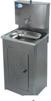 Умывальник для дачи Электромаш Акватекс без ЭВН (серебристый/нержавеющая сталь)