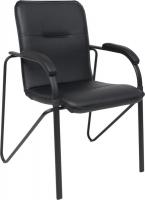 Офисный стул AksHome Samba Aks-1 000.704 (Pegasso черный/мягкие подлокотники/основание черное)