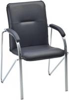 Офисный стул Helmi Самба М HL-F04 344607 (металл хром/экокожа/черный BOX2)