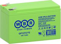 Аккумулятор для ИБП WBR GP1272 F2 (12В/7.2 А·ч)