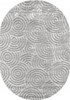 Ковер для жилой комнаты Valentis Juno E908AG-GREY-OVAL (1.6x2.3)