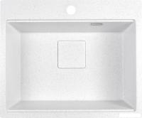 Кухонная мойка Marblan Comfort 60 (серый, с сифоном)