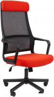 Офисное кресло CHAIRMAN 590 (черный/красный)