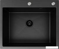 Кухонная мойка Axus LS-6050B Nano Black