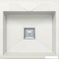 Кухонная мойка Polygran Blade 500 (белый хлопок)