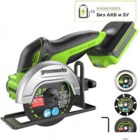 Угловая шлифмашина Greenworks GD24UCS 3402007 (без АКБ)