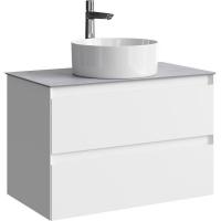 Aqwella Тумба под умывальник Geometria GE01082WM+STG814X476GS