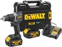 Ударная дрель-шуруповерт DeWalt DCD100P2T (с 2-мя АКБ, кейс)