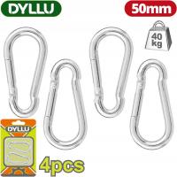 Карабин туристический Dyllu DTQL2K02 (4 шт)