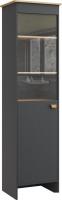 Шкаф-пенал КМК Мебель Л Скандинавия КМК 0905.27 (дуб наварра/антрацит)