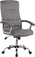 Офисное кресло King Style SHL-8 Sane Velvet Chrome (велюр, серый)