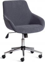 Офисное кресло TetChair Dublin хром/вельвет (графит)