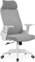 Офисное кресло Woodville Flok (серый/белый)