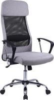 Офисное кресло Mio Tesoro Монте AF-C9769 (светло-серый/черный)