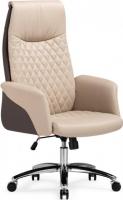 Офисное кресло Woodville Avrora (бежевый/коричневый)