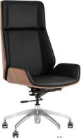 Офисное кресло TopChairs Crown SN A312 8383-29 Walnut Back (черный)