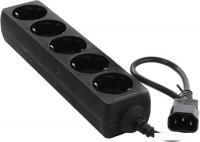 Сетевой фильтр ExeGate 5 розеток, 1.2 м, черный (SPU-5-1.2B)
