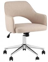 Офисное кресло Stool Group Кларк Clarkson Linen Beige (рогожка, бежевый)