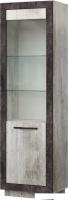 Шкаф-витрина КМК Мебель П Эстель 0738.23-02 (сосна шале/бетон спаркс 861)
