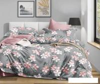 Постельное белье Реноме Евро Оливковая коллекция. Простыня на резинке УУ 1612 (поплин)