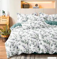 Постельное белье Реноме Евро Оливковая коллекция УУ 2457 (поплин)