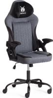 Офисное кресло TetChair iWolf (ткань, черный/серый)