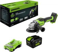 Угловая шлифмашина Greenworks GD24AG 3200207CUH (с 1-м АКБ)