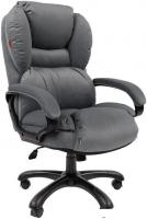 Офисное кресло CHAIRMAN Home 434 (Т-55 серый/черный пластик)