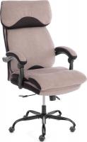 Офисное кресло TetChair Chief metalBL (ткань, светло-коричневый, KUB 03/TW-24)