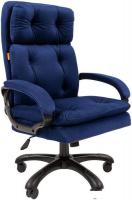 Офисное кресло CHAIRMAN 442 (ткань, Т-82 синий)