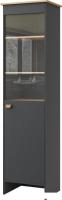 Шкаф-пенал КМК Мебель П Скандинавия КМК 0905.28 (дуб наварра/антрацит)